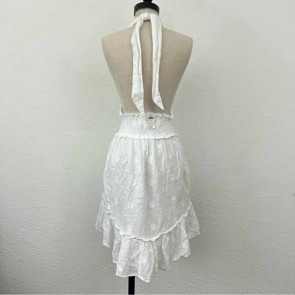 NWT Aerie spring fling white halter dress medium - Picture 4 of 8